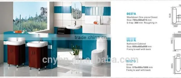 Sanitary Ware Ceramic Bathroom Set Two Piece Toilet photo-6