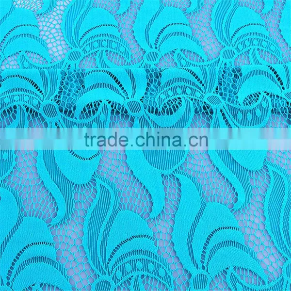 German Elastic Jacquard Guipure Lace Fabric photo-3