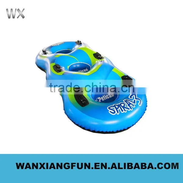 Pvc Inflatable Double Snow Tubes/sled, Durable Inflatable Double Ski Tubes/sled photo-4