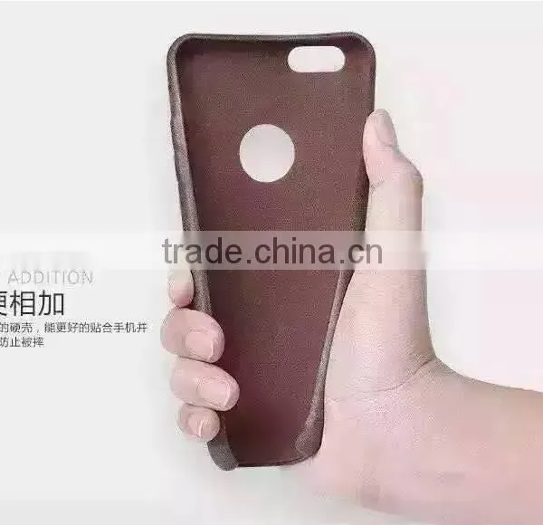 SLIM PU Leather Case Soft Bumper Luxury Cover For Apple IPhone 6 & 6s PLUS photo-2