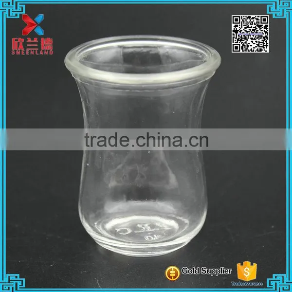 Food grade material small cheap drinking glass cup 50ml