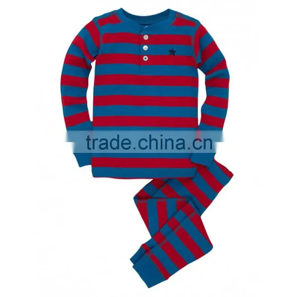 Kids Striped Pajamas Set photo-2