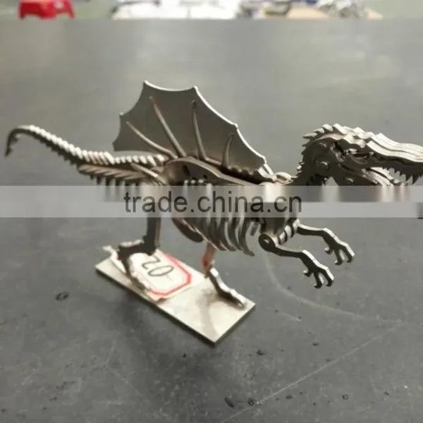 Stainless Steel Eiffel Tower Made via Laser Cutting photo-4