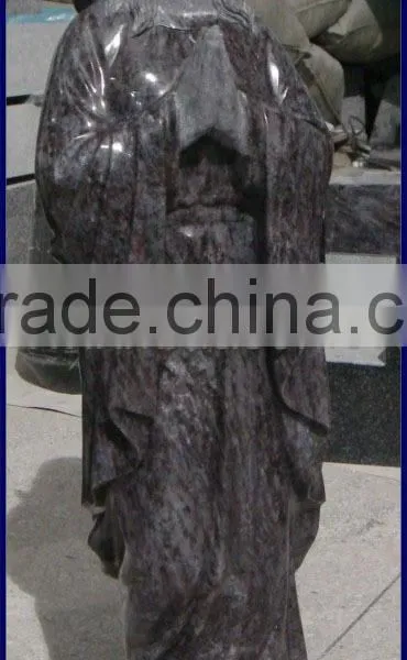 Granite Black Goddess Statue