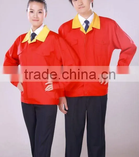 100% Cotton New Design Safe Workwear Uniform