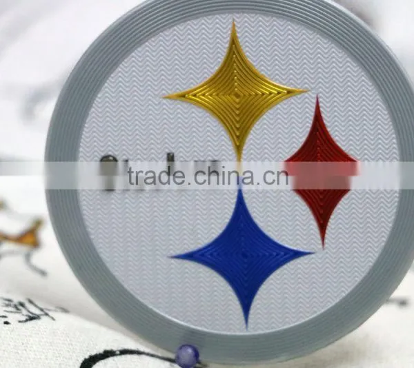 Steeler Star Plating Custom Decorative PVC Embossed Badges photo-3