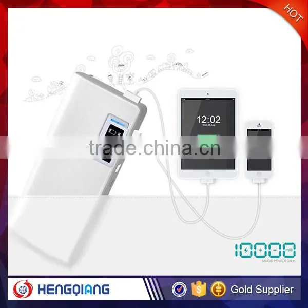 Original Full Capacity 10000mah Power Bank for Phone,charging 2 Devices