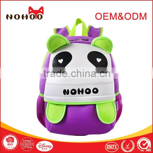 Waterproof Cute Kids 3D Cartoon Backpack Panda Style photo-3