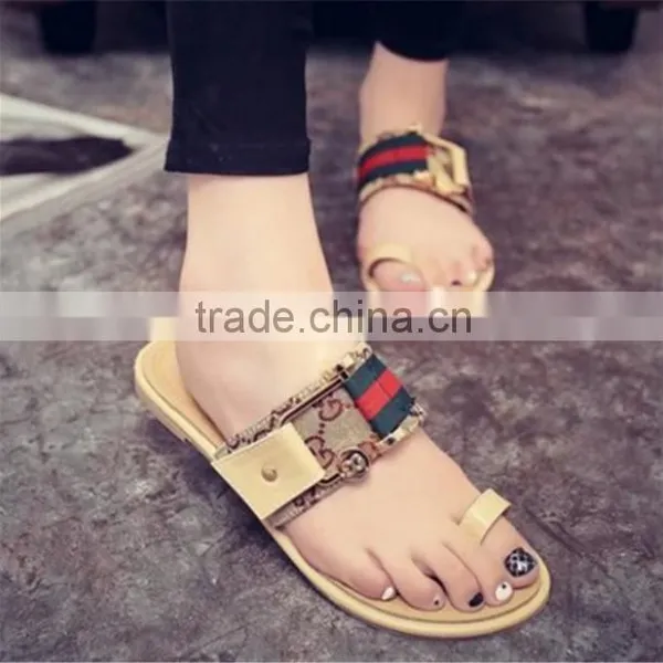 2016 Summer New Fashion Casual Hasp Flat Roman Sandals photo-3