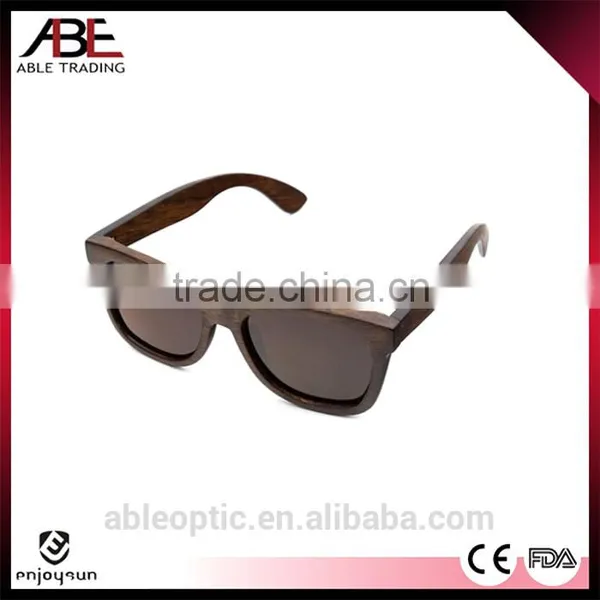 2016 Classic Square UV400 Lens Custom Italy Design Bamboo Wooden Polarized Sunglasses Sun Glass Supplier's Choice photo-2
