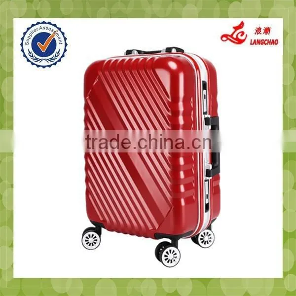 Four Colors Spinner Wheels Aluminum Protective Cover Luggage Hardshell PC Luggage photo-2