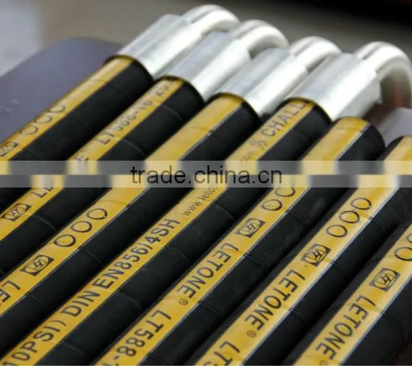 China Manufacture 1 1/4 Inch 21Mpa Hydraulic Hose EN 856 4SP Price