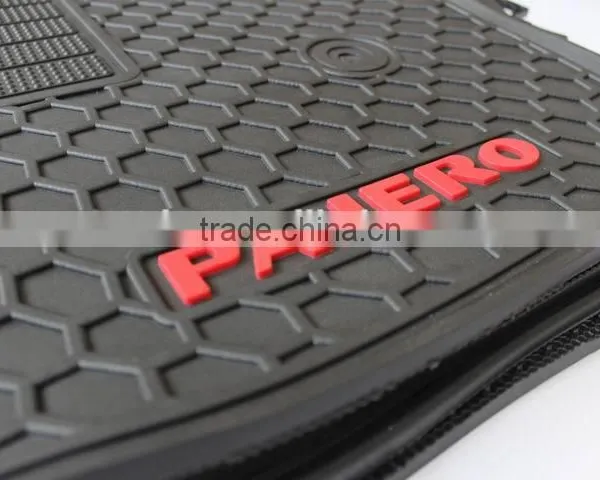 2016 New Non Skid 3D Rubber Car Floor Mats For MITSUBISHI PAJERO photo-3