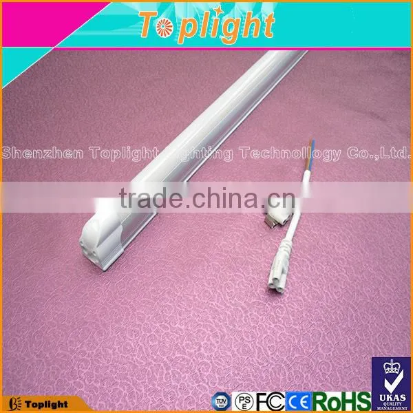 High Brightness Integrative T5 LED Tube 600MM 10W CRI 80 Cool White CE ROHS photo-3