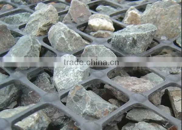 Construction Material Polyester Biaxial Geogrid Prices photo-3