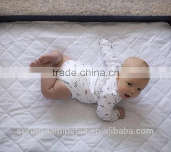 39"*27" 2016new Waterproof Bamboo Terry Crib Pad photo-2