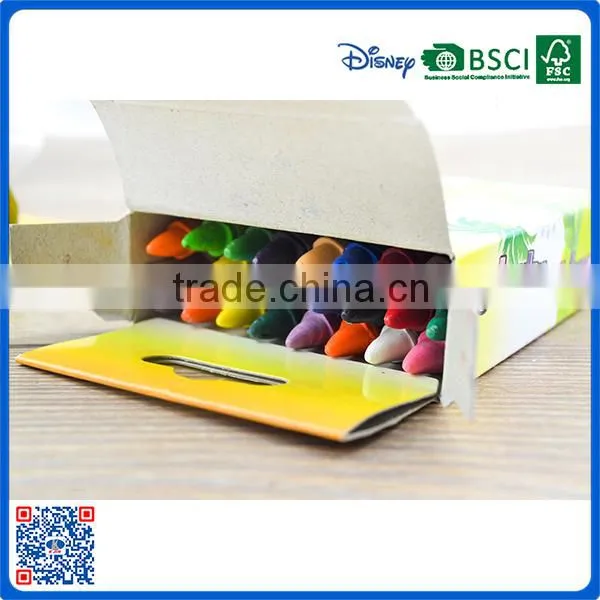 Wholesale Environmental School 24 Color Crayon Into Paper Box for Art photo-5