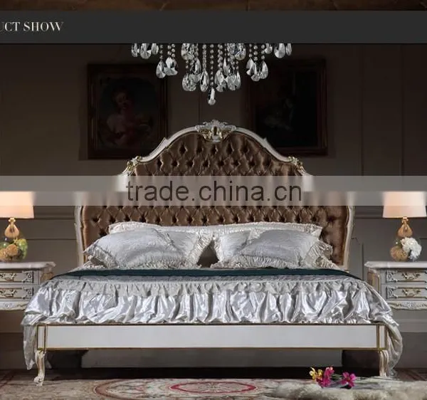 Luxury Antique Wooden Bedroom Furniture Antique Hand Carved Chair Furniture photo-4