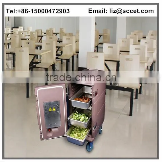 Front-open Heat Transfer Plastic Cabinet, Food Heat Warmer photo-3