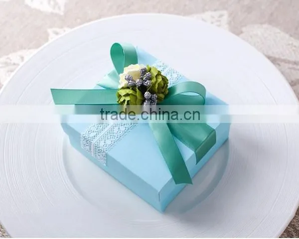 Fancy Decorations Wedding Favor Box for Ribbon photo-2