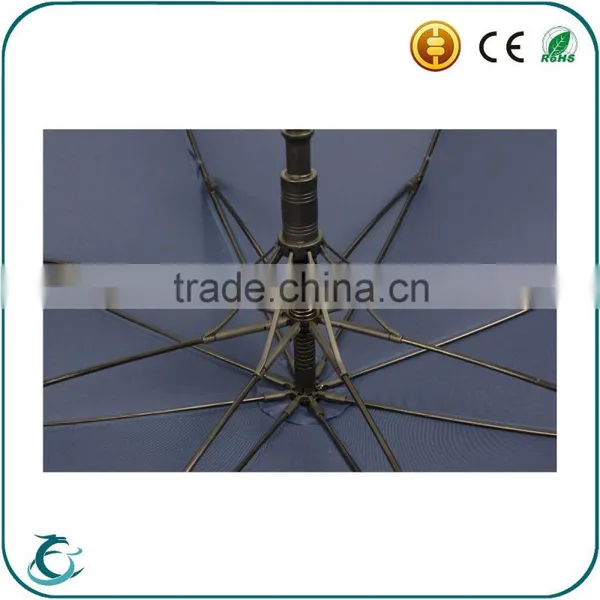 Top Quality Automatic Open Fiberglass Frame Windproof Straight Umbrellas photo-2
