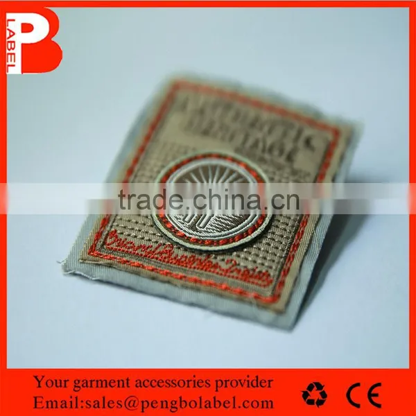 Hot Sale Embroidery Patch Denim Patch Label for Clothing photo-5