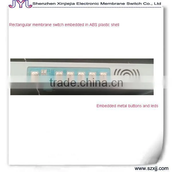 Shenzhen Factory Rapid Production Small Quantity and Sample Membrane Switch,keypad,Label,graphic Overlays Panel photo-3