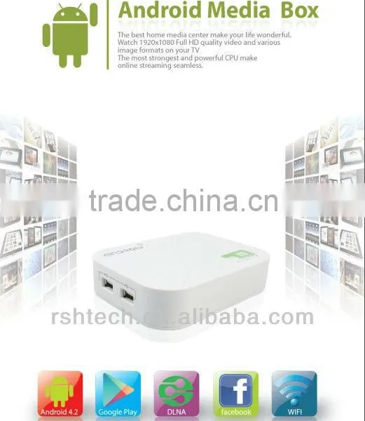 Hot Selling Dual Core Cpu XBMC Playstore Pre-installed 3D 1080p Google Chrome Cast Hdmi Streaming Media Player photo-2