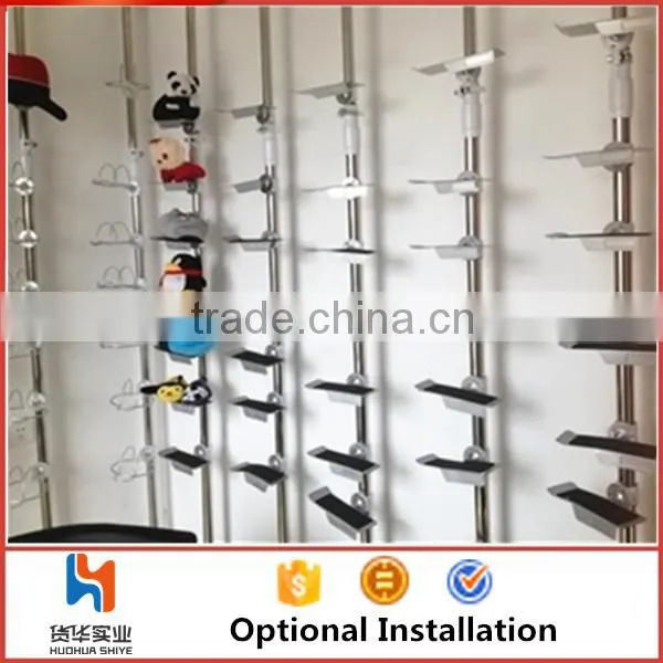 Huohua Hot Sale Shoes Shop Display Hanging Shoe Rack