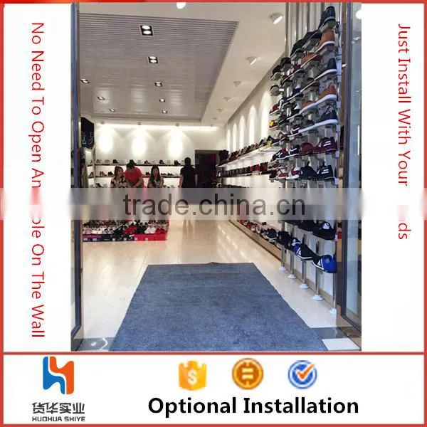 Huohua 2016 Hot Selling Saving Space Heavy Duty Aluminium Shoe Rack photo-3