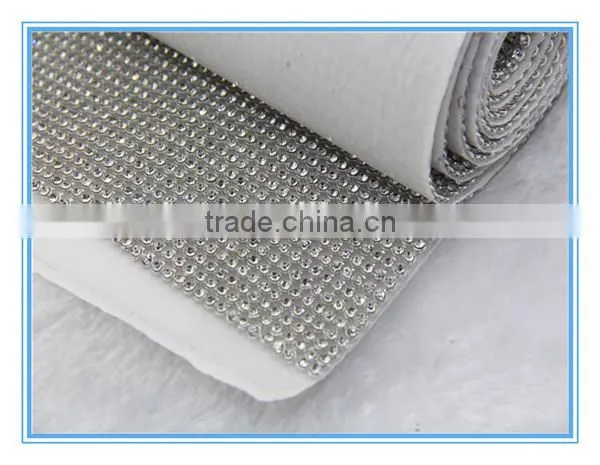 Hot Fix Rhinestone Mesh,glass Rhinestone Sheets With High Quality