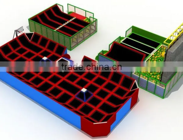 KAIQI KQ60151ATramopline Series Adventure Equipment Combination of Climing Amusement Park Equipment Games photo-2