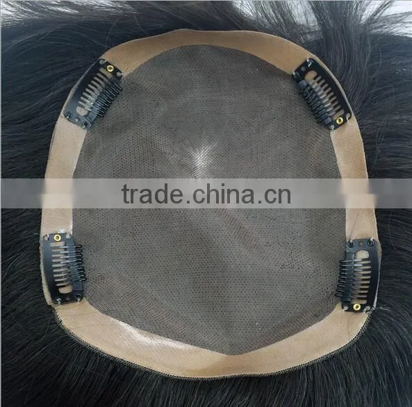 Toupee With Clips