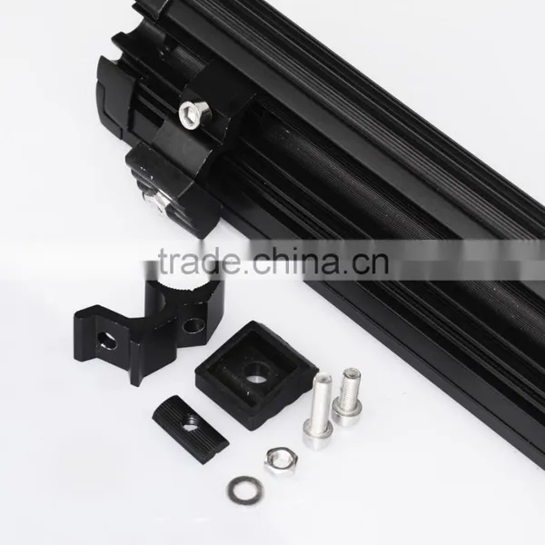 Sliding Bracket Single Row 90w Led Light Bar 28inch Led Light Bar With Arch Bent Reflector for Offroad Snowmobile photo-2