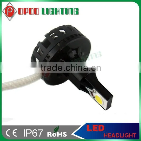 Hotsale DC 6-36V 15w 1650 Lumen H4 H6 H7 COB Motorcycle Led Headlight photo-2