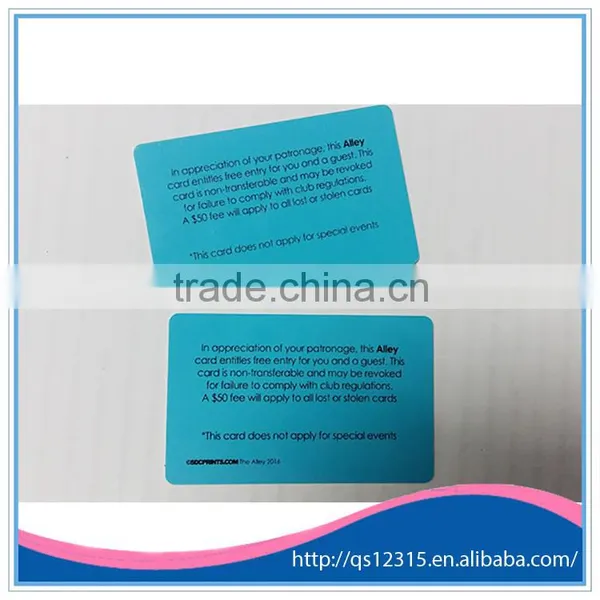 Glossy Surface PVC Membership Card photo-4
