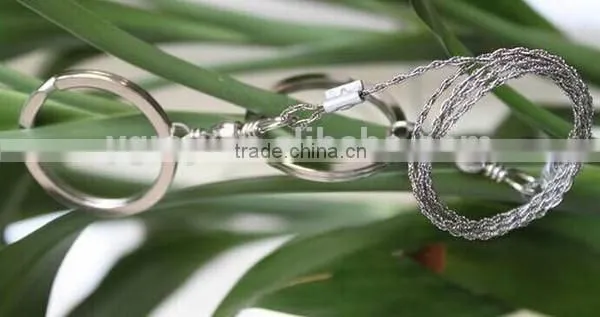 Mini Hacksaw Steel Wire Saw Handsaw Chain Ring Hiking Hunting Emergencey Surviva photo-4