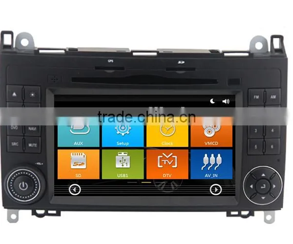 7inch Touch Screen In-dash Car Dvd for R300 B200 BLK20 R350 With 3G WiFi OBDII DVR Function photo-6
