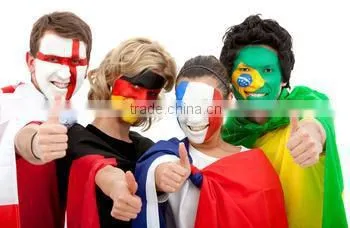 Football Fans Face Paint for 2014 Brazil World Cup Fans Face Color Company Promotional Gifts photo-5