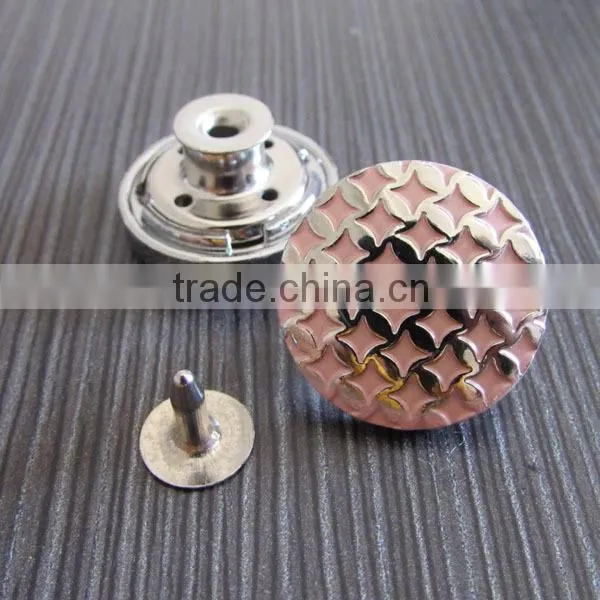Alloy Metal Denim Jeans Button photo-2