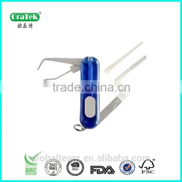 6 Function Foldable Travelling Dental Pick photo-6
