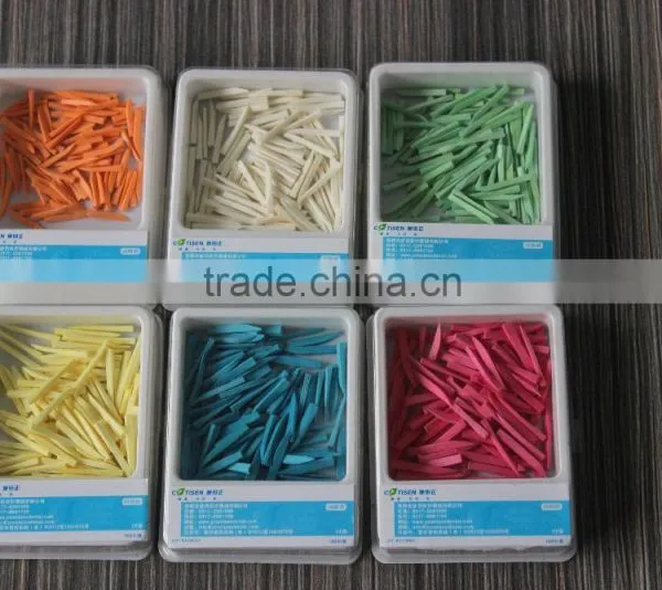 Plastic Dental Matrix Wedges With Hole photo-3