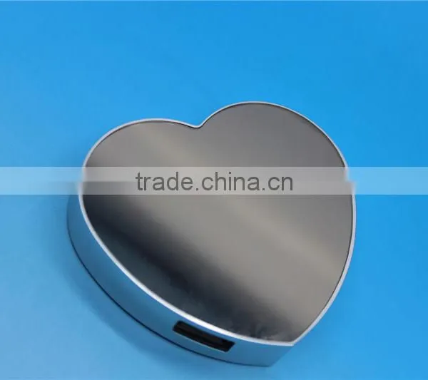 Lithium Polymer Battery Power Bank 3500mah, Heart Shade Power Bank Mini Portable Battery Charger photo-6