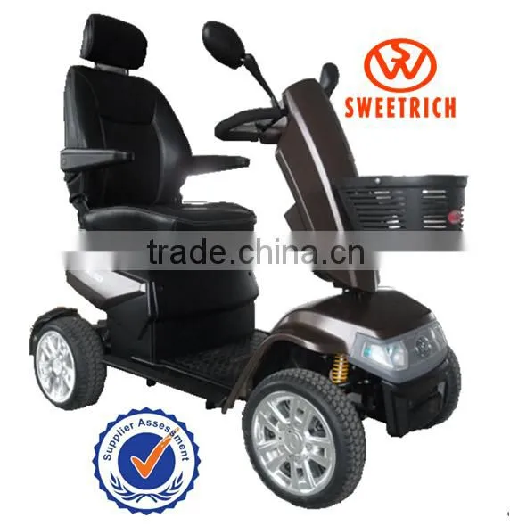 Deluxe Large Eletric Mobility Scooter for Adults photo-4