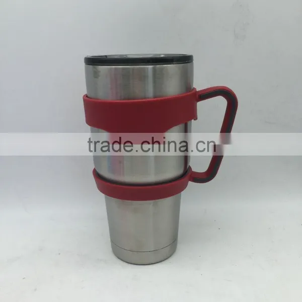 Plastic Handle Holder for 30oz Stainless Steel Double Wall Tumbler Vaccum Plastic Handle Car Cup Holder photo-3