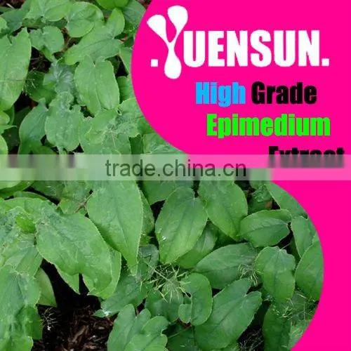OEM Erection Enhancement Epimedium Extract Powder Icariin 5%~98% NSF-GMP Certified, Discount Freight