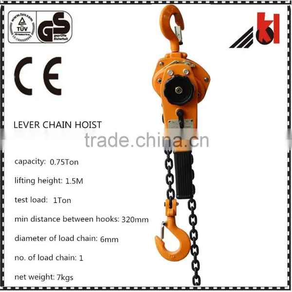 SPECIAL APPEARANCE AND FREE GEARING SYSTEM AND HIGH EFFICIENCY SAFE LOCKING HOOK MANUAL LEVER HOIST