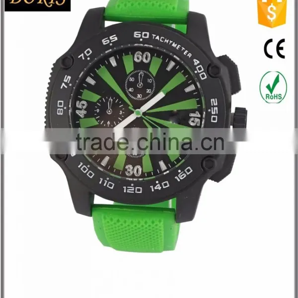 2016 Luxury Top Brand Silicone Strap Man Watch photo-3