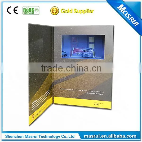 Custom Printing 2.4-10.1" LCD Birthday Invitation Card China Wholesale Video Birthday Card photo-3