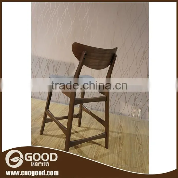 Wholesale Style Rubber Wood Dining Room Bar Chair Set photo-6